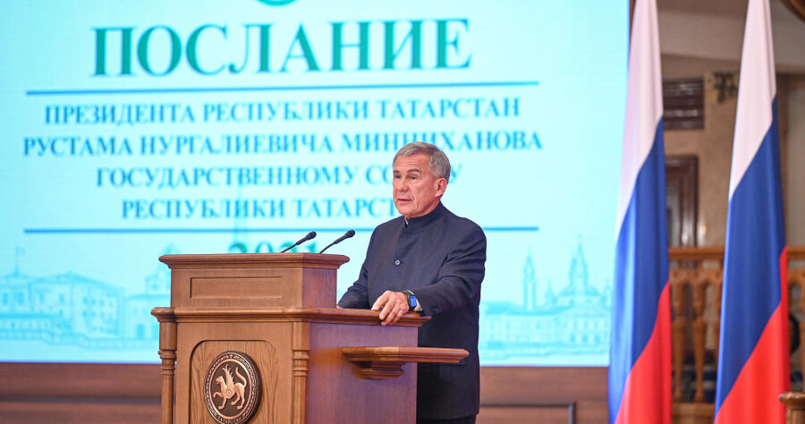 Евгений Чекашов принял участие в заседании парламента, на котором Раис Татарстана огласил послание Госсовету республики 